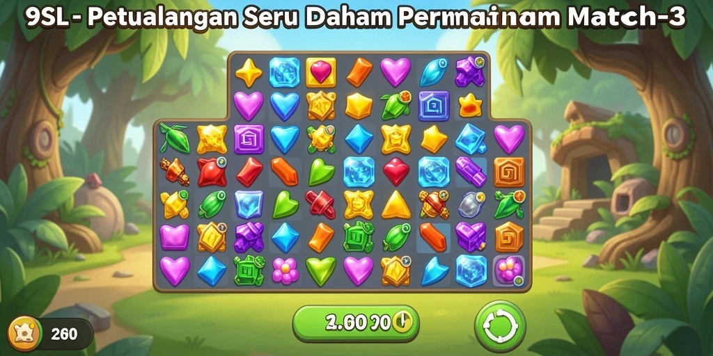 Tampilan gameplay 9SL yang seru dan menantang.