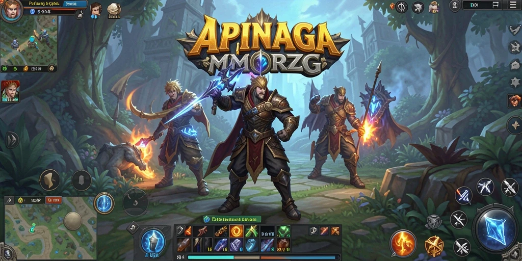 Gameplay seru dan grafis menakjubkan di APINAGA.