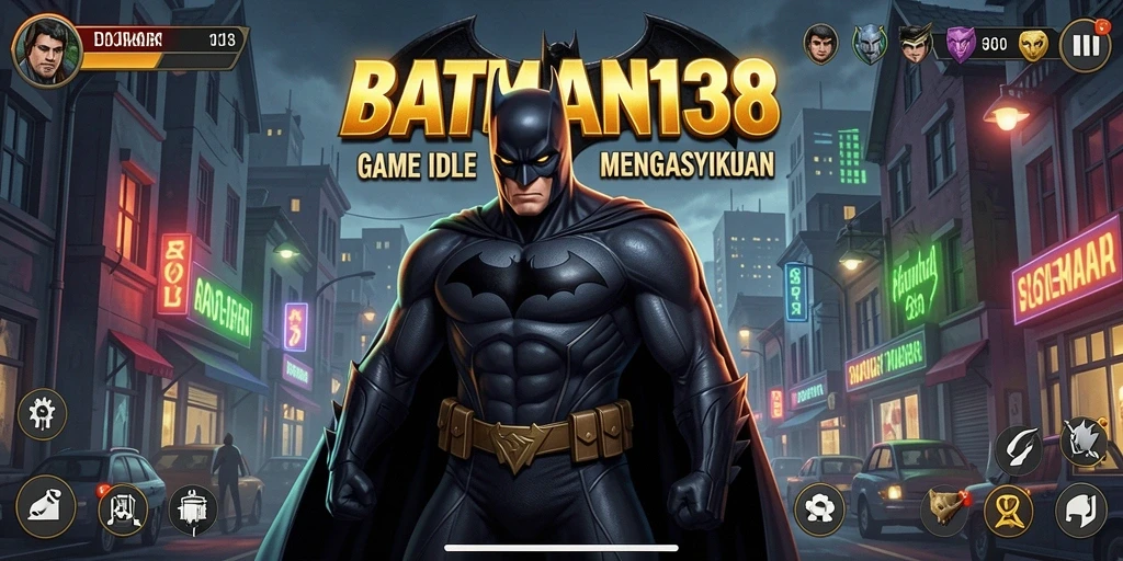 Tampilan gameplay <strong>BATMAN138</strong> yang menarik dan penuh aksi Idle.