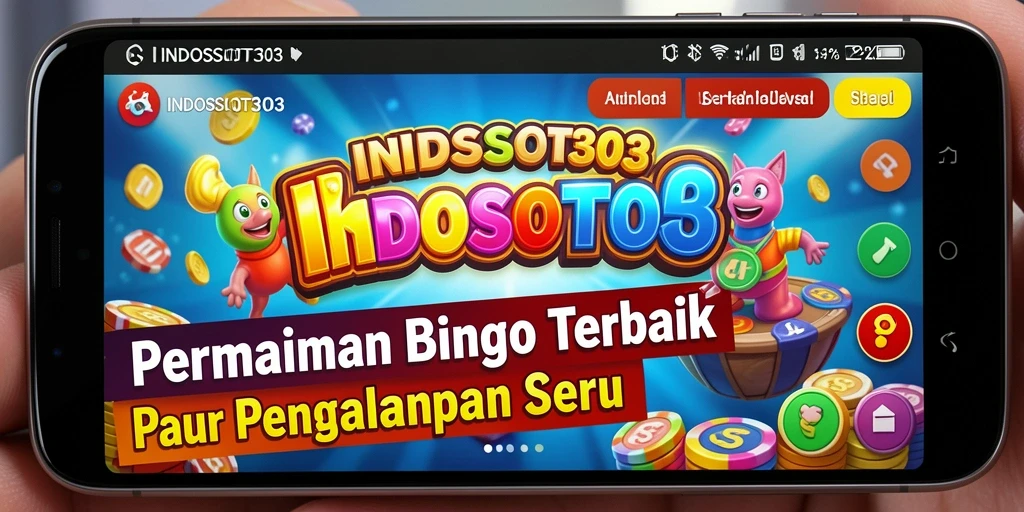 Screenshot gameplay Bingo INDOSLOT303 yang seru dan menarik.