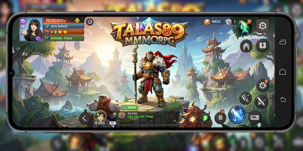Tampilan gameplay TALAS89 yang menakjubkan dan penuh petualangan.